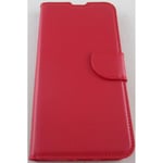 Étui Folio Portefeuille Pour Wiko View 5 Rouge