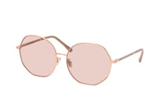 Jimmy Choo CORAL/G/SK BKU, ROUND Sunglasses, FEMALE