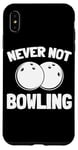 Coque pour iPhone XS Max Jeu De Bowling Quilles - Joueur Boule Bowling