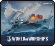 Tapis de Souris en Carbone 500 m WOWS B¿YSKAWICA ¿ 300 x 250 mm ¿ Official World of Warships ¿ Multicolore.[G1341]