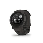 Garmin [ Renewed ] Instinct 2, Rugged GPS Smartwatch, Built-in Sports Apps and Health Monitoring, Ultratough Design Features, Graphite (Renewed)