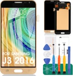 Pour Samsung Galaxy J3 J320 Écran Lcd,Pour J3 2016 J320 J320a J320m/Ds J320h/Ds Tft Lcd Écran,J3 Affichage Lcd Écran Tactile Numériseur Verre Capteur Pièces De Rechange Réparation (D'or)