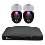 Swann SWDVK-456802RL 2-Camera 4-Channel 4K Ultra HD DVR with 1TB HDD S