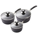 Tower Precision 3pc Saucepan Set