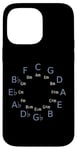 iPhone 14 Pro Max Circle Of Fifths/Fourths Music Theory Tool for Musicians Case