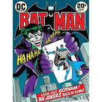 Pyramid International WDC90046Dc Comics 60 x 80 cm Batman the Joker Is Back in Town CanvasToile imprimée sur cadre en mdf - canvas