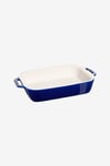 Staub - Ugnsform / Gratängform Rektangulär 27x20 cm 2,35 l - Blå