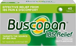 Buscopan IBS Relief - Effective Relief From IBS Pain & Discomfort - 40 Tablets