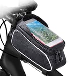 Bicycle charter front bag Mountain bike front beam bag upper tube bag anti-splashing bag riding equipment