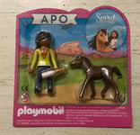 FIGURINE NEUF SOUS BLISTER PLAYMOBIL SPIRIT APO ET LE POULAIN