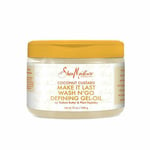 Shea Moisture Coconut Custard Make It Last Wash N'Go Defining Gel Oil