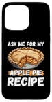 Coque pour iPhone 15 Pro Max Nourriture pour tarte aux pommes