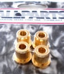 4 FERRULES BASS ALLPARTS - gold -10mm- Jazz Bass / Precision bass