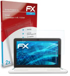 atFoliX 2x Screen Protector for Google Chromebook 11 HP, 11.6 Inch clear