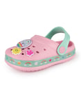 Paw Patrol Pink Multi Badge Clogs Girls