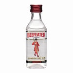 BEEFEATER LONDON DRY GIN 5CL FRESH CLEAN & CRISP ENGLISH MINIATURE GIN SPIRITS