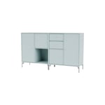 Couple Sideboard With Chrome Legs, 148 Flint