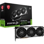 MSI GeForce RTX 4070 TI SUPER 16G VENTUS 3X OC -näytönohjain