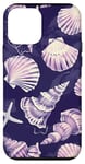 Coque pour iPhone 12 mini Violet Classique Tropical Coastal Petite-fille Esthétique