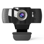 SUNKONG Webcam HD 1080p avec Microphone, caméra Externe USB pour PC, Ordinateur Portable, Bureau, Mac, vidéo, conférences, Skype, Xbox One, Youtube, OBS