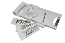 Multi Grater Vegetables Salad Slicer Cutter Chopper Set Kit Stainless Steel 6521