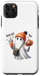 Coque pour iPhone 11 Pro Max Ghost Pumpkin Spice Autumn Vibes Cosy Season Automne