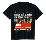 Youth Big Brother Fire Truck T-Shirt