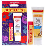 Hive Favorites Kit - Watermelon by Burts Bees for Unisex - 2 Pc - 0.15oz Watermelo Lip Balm, 1oz Body Lotion with Milk and Honey