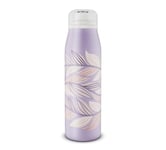 alfi KIDS ISO BOTTLE Bouteille isotherme, en acier inoxydable, pour enfants, hermétique, avec bouchon à vis, garde au chaud pendant 12 heures, 24 heures au froid, violet pastel, sans BPA