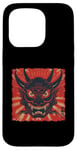 iPhone 15 Pro Oni Yokai Devil Mask Japanese Art Samurai Ukiyo-e Case