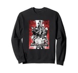 Attack on Titan Season 4 Red Sky Group Poster Sweatshirt