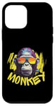 iPhone 12 mini Angry Monkey King Gorilla Face Funny Graphic Men Women Kids Case