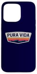 Coque pour iPhone 15 Pro Max Pura Vida Costa Rica - Blason Pura Vida Costa Rica