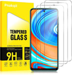 Verre Trempé Pour Xiaomi Redmi Note 9 Pro/9 Pro Max/9s 4g [3 Pièces],Hd Film Protecteur D'écran,9h Dureté,Ultra Transparent,Anti-Rayures,Sans Bulles,Vitre Ecran Pour Redmi Note 9 Pro 6.67