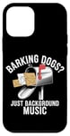 Coque pour iPhone 12 mini Des chiens qui aboient ? Just Background Music Mail Carrier Postal Work