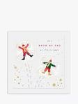 The Proper Mail Company Both of You Snow Angels Christmas Card