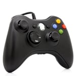 ANG  Contrôleur Manette de Jeu Filaire Xbox pour PC & Xbox 360 - noir