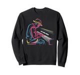 Jazz Vibes Only Piano Player Music Rhythm Sweatshirt