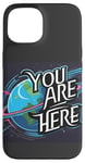 Coque pour iPhone 15 Galaxy Science Geek Gifts T-shirt You are here Deep Space