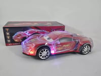 Musical Lightning Mcqueen Cars Bump&Go Car Disco Lights Toddler Car Girls Boys