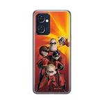 ERT GROUP mobile phone case for Oppo RENO 7 5G original and officially Licensed Disney pattern Incredibles 001 optimally adapted to the shape of the mobile phone, case made of TPU