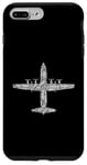 Coque pour iPhone 7 Plus/8 Plus Lettres de l'alphabet phonétique de l'aviation C-130 en forme d'Hercules