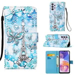 Samsung Galaxy A23      Designer PU Case      EiffelTower