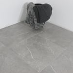 Klinker Tenfors Soapstone Gray Matt Marmor 60x60 cm