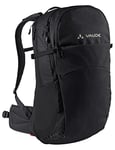 VAUDE Hiking Backpack Wizard in black 24+4L, Water-Resistant Backpack for Women & Men, Comfortable Trekking Backpack with Well-Designed Carrying System & Practical Compartmentalization