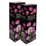 Hem Black Opium Incense Sticks Joss Sticks 12 Packs Aroma(20 Sticks Each)