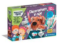 Clementoni Science & Jeu - Pratique vétérinaire, Ensemble d'expériences, 6+ Ans - 56057 41.8 x 9.3 x 27.8 cmMulticolore