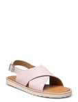 Sandals - Flat - Open Toe - Op Pink ANGULUS