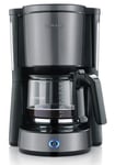 Severin Ka 9572, Filter Kaffemaskine, Malet Kaffe, 1000 W, Sort