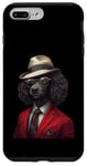 iPhone 7 Plus/8 Plus Poodle Dog Suit Case